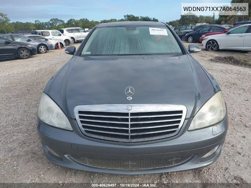 2007 Mercedes-Benz S 550 550 VIN: WDDNG71XX7A064563 Lot: 40628497