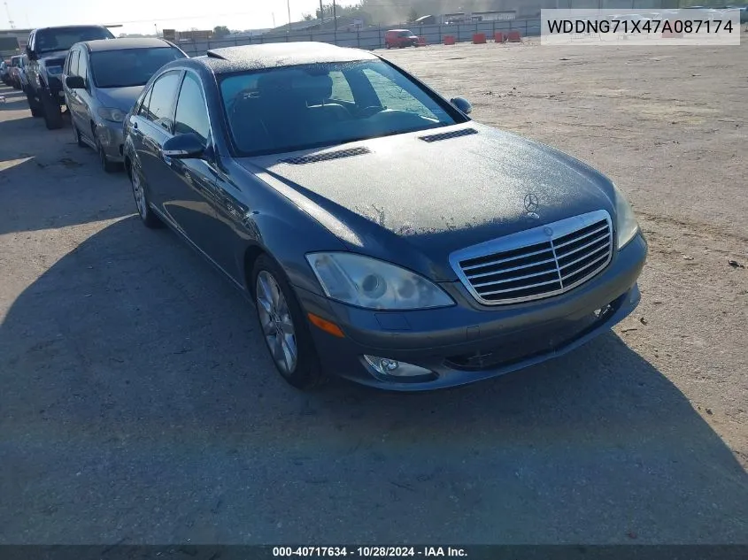 2007 Mercedes-Benz S 550 VIN: WDDNG71X47A087174 Lot: 40717634