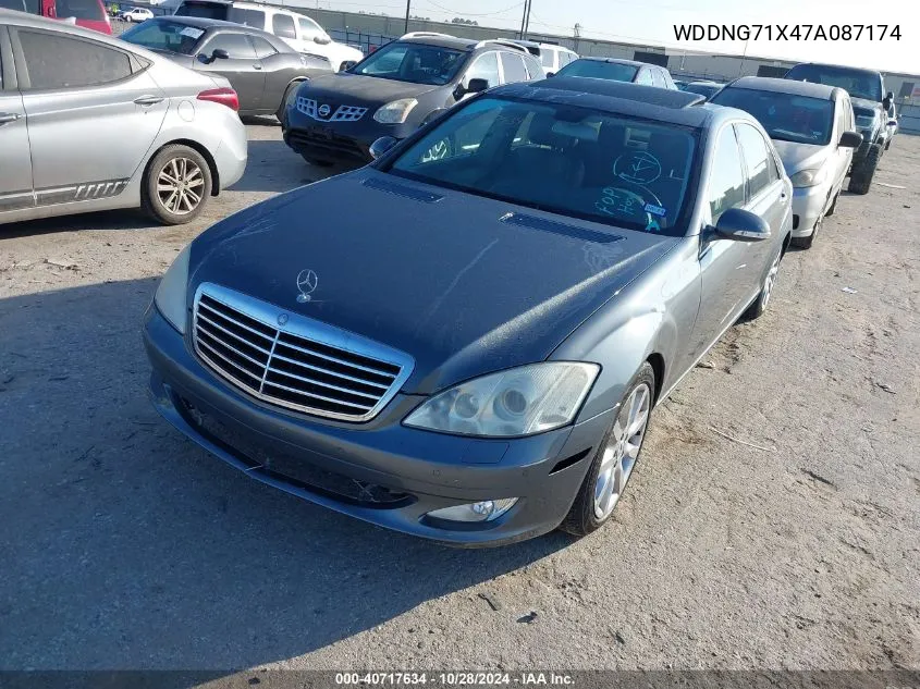 2007 Mercedes-Benz S 550 VIN: WDDNG71X47A087174 Lot: 40717634