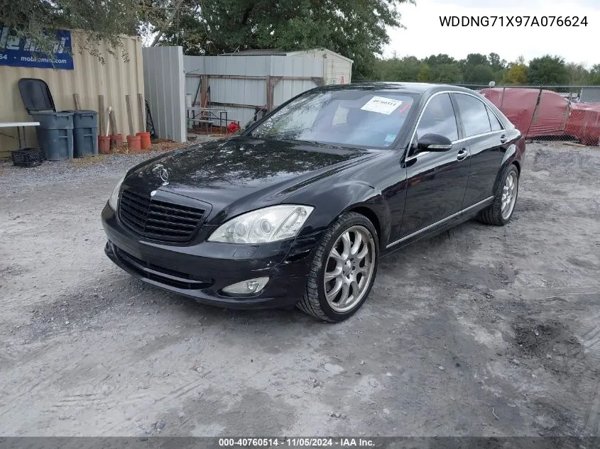 2007 Mercedes-Benz S 550 VIN: WDDNG71X97A076624 Lot: 40760514