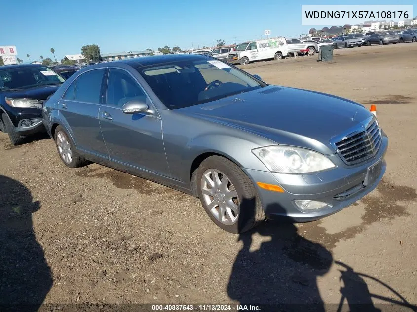 2007 Mercedes-Benz S 550 VIN: WDDNG71X57A108176 Lot: 40837543