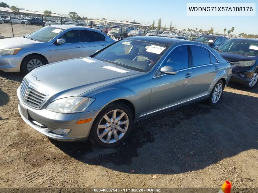 2007 Mercedes-Benz S 550 VIN: WDDNG71X57A108176 Lot: 40837543