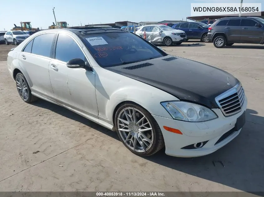 2008 Mercedes-Benz S 550 4Matic VIN: WDDNG86X58A168054 Lot: 40853918