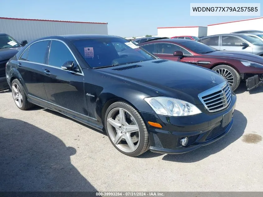 2009 Mercedes-Benz S 63 Amg VIN: WDDNG77X79A257585 Lot: 39993284