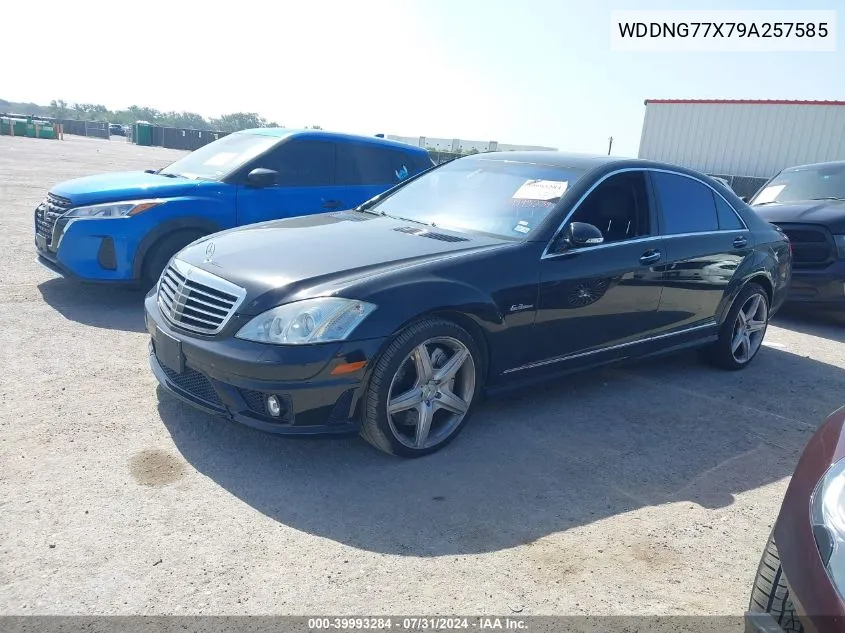 2009 Mercedes-Benz S 63 Amg VIN: WDDNG77X79A257585 Lot: 39993284