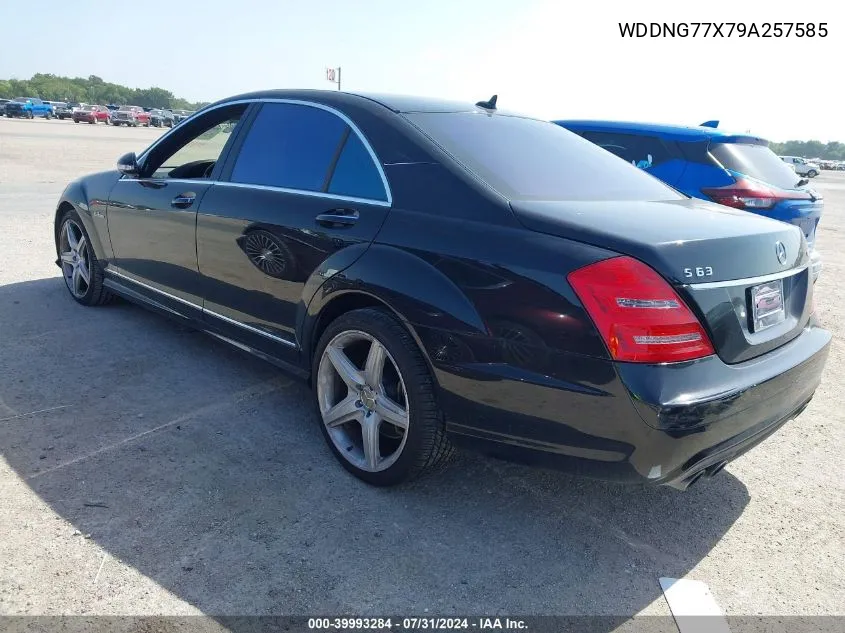 2009 Mercedes-Benz S 63 Amg VIN: WDDNG77X79A257585 Lot: 39993284