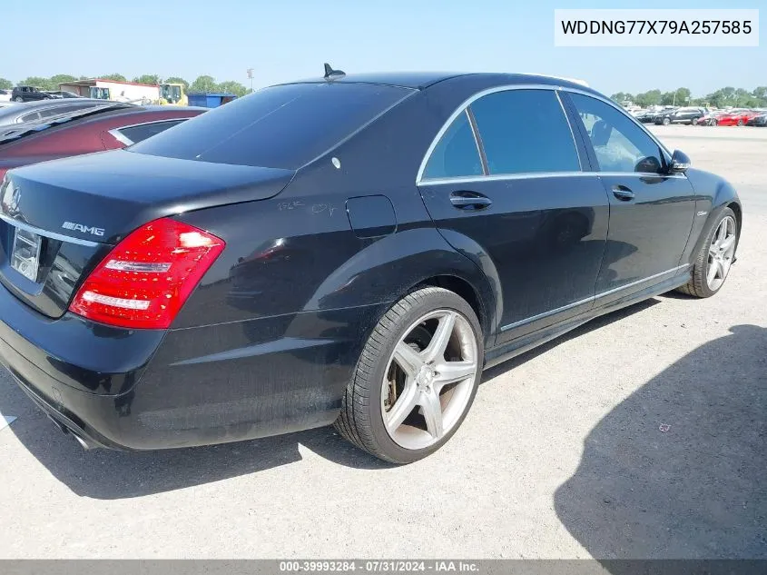 2009 Mercedes-Benz S 63 Amg VIN: WDDNG77X79A257585 Lot: 39993284