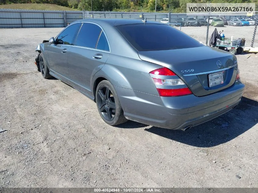 2009 Mercedes-Benz S 550 4Matic VIN: WDDNG86X59A267166 Lot: 40524948