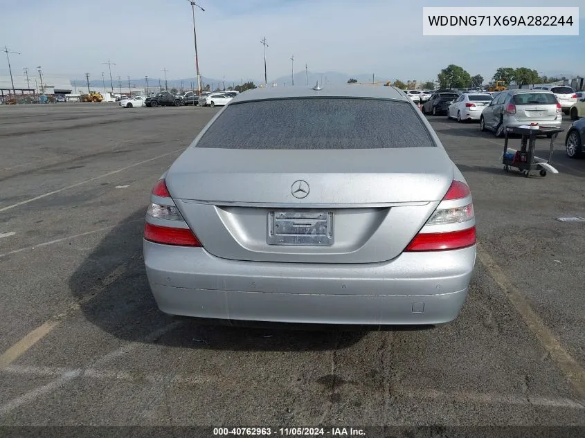 2009 Mercedes-Benz S 550 VIN: WDDNG71X69A282244 Lot: 40762963