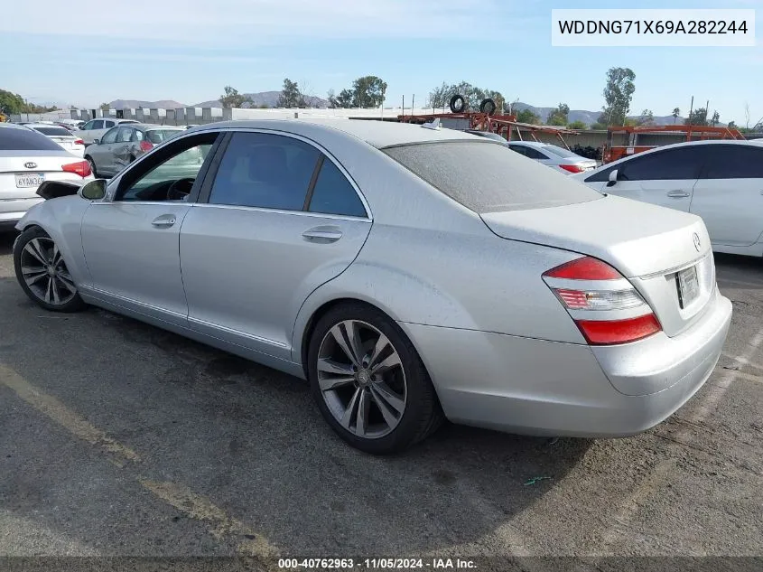 2009 Mercedes-Benz S 550 VIN: WDDNG71X69A282244 Lot: 40762963