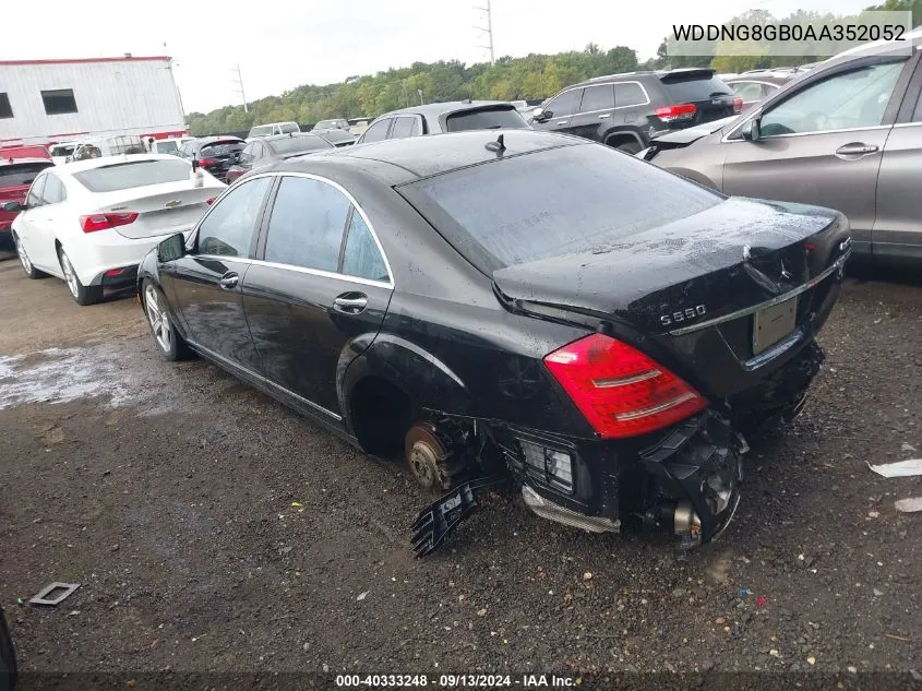 WDDNG8GB0AA352052 2010 Mercedes-Benz S 550 4Matic