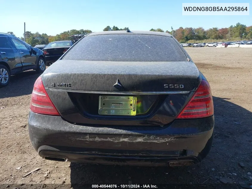 2010 Mercedes-Benz S 550 4Matic VIN: WDDNG8GB5AA295864 Lot: 40544076