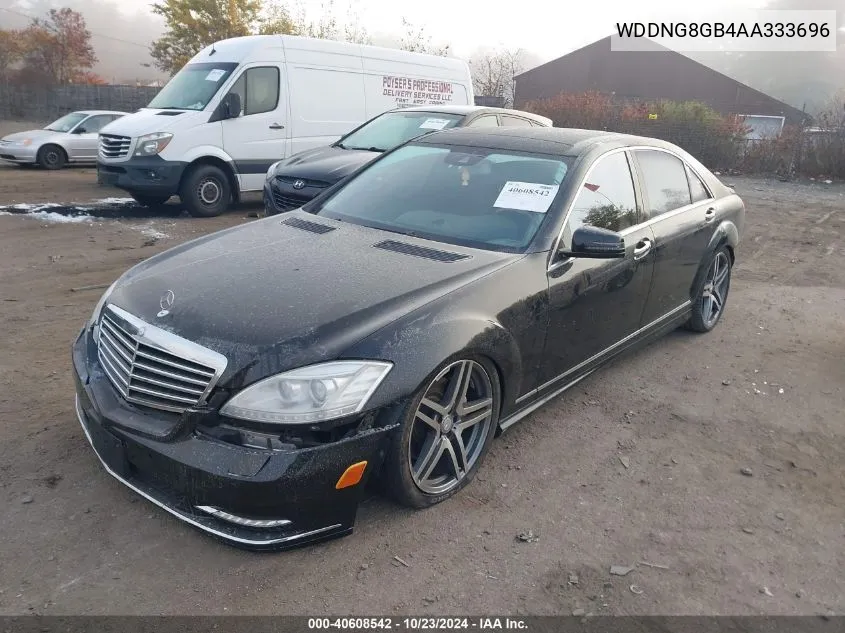 2010 Mercedes-Benz S 550 4Matic VIN: WDDNG8GB4AA333696 Lot: 40608542