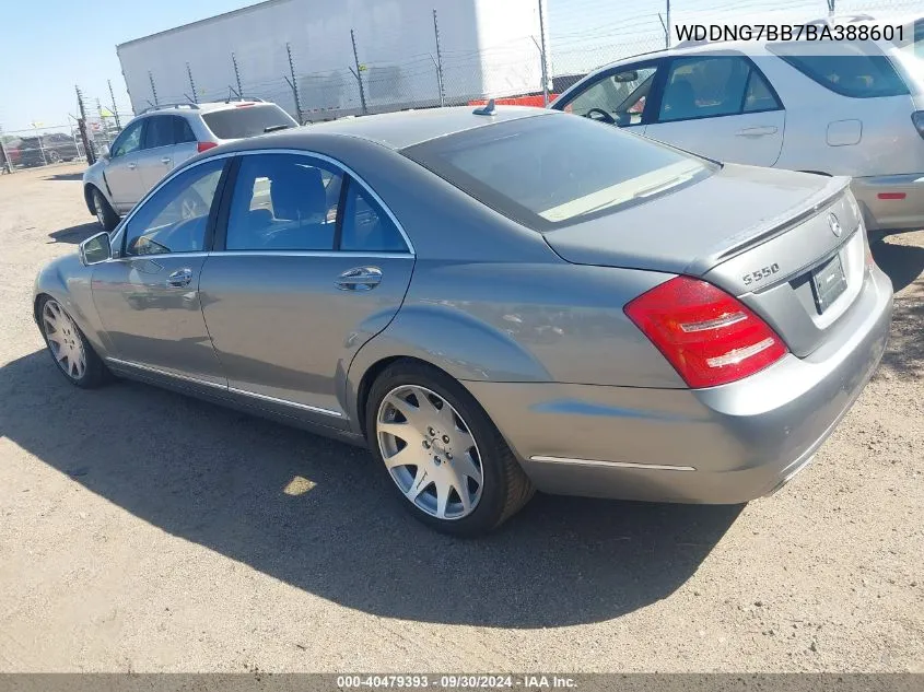 2011 Mercedes-Benz S 550 VIN: WDDNG7BB7BA388601 Lot: 40479393