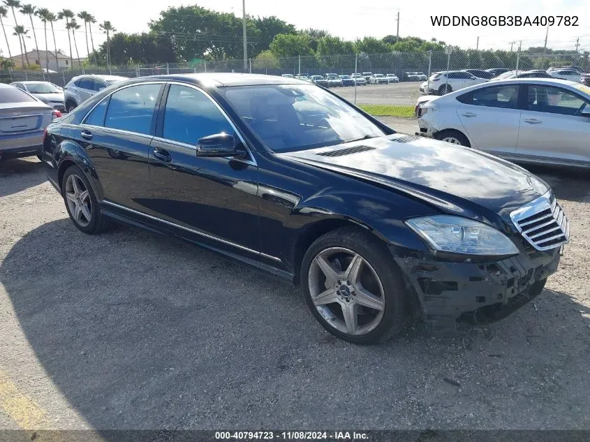 WDDNG8GB3BA409782 2011 Mercedes-Benz S 550 4Matic