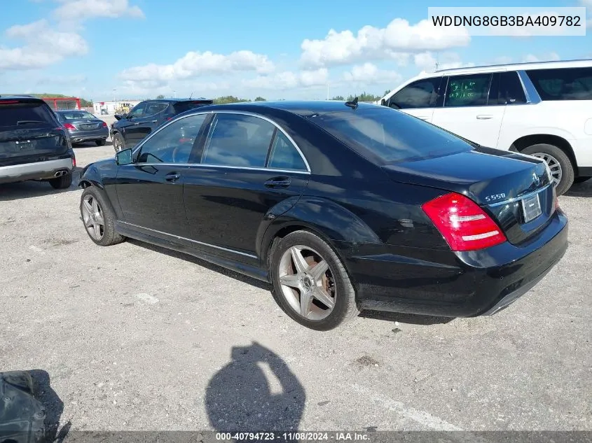 WDDNG8GB3BA409782 2011 Mercedes-Benz S 550 4Matic