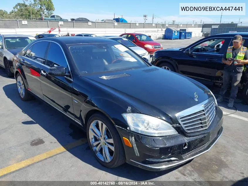 2012 Mercedes-Benz S 550 4Matic VIN: WDDNG9EBXCA447441 Lot: 40142760