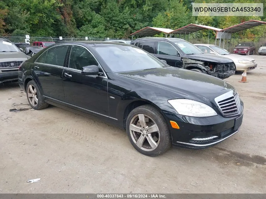 2012 Mercedes-Benz S 550 550 4Matic VIN: WDDNG9EB1CA453340 Lot: 40337843