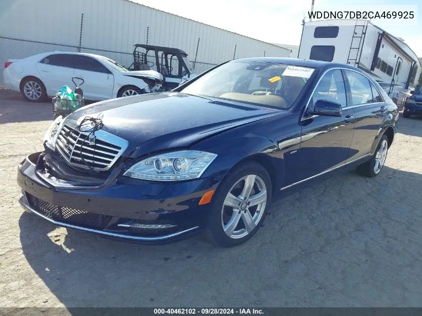 2012 Mercedes-Benz S 550 VIN: WDDNG7DB2CA469925 Lot: 40462102