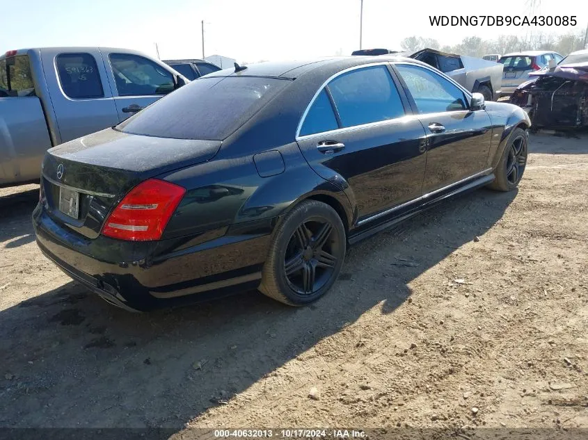 2012 Mercedes-Benz S 550 VIN: WDDNG7DB9CA430085 Lot: 40632013