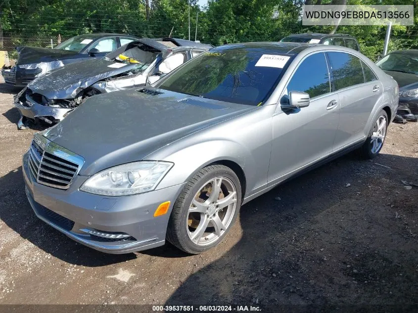 2013 Mercedes-Benz S 550 4Matic VIN: WDDNG9EB8DA513566 Lot: 39537551