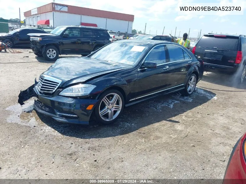 2013 Mercedes-Benz S 550 4Matic VIN: WDDNG9EB4DA523740 Lot: 39965009