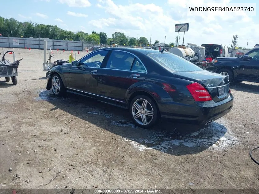 2013 Mercedes-Benz S 550 4Matic VIN: WDDNG9EB4DA523740 Lot: 39965009