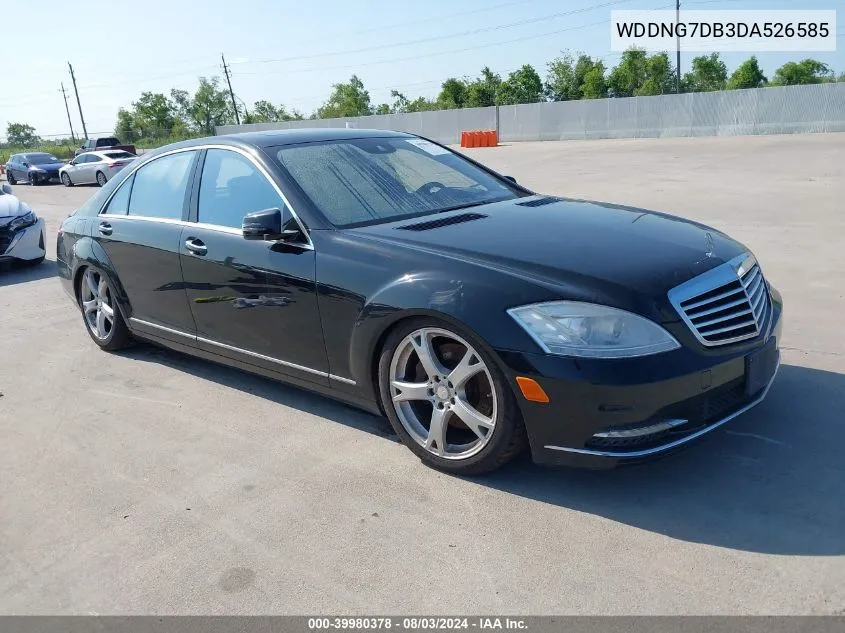 2013 Mercedes-Benz S 550 VIN: WDDNG7DB3DA526585 Lot: 39980378