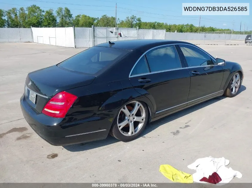 2013 Mercedes-Benz S 550 VIN: WDDNG7DB3DA526585 Lot: 39980378