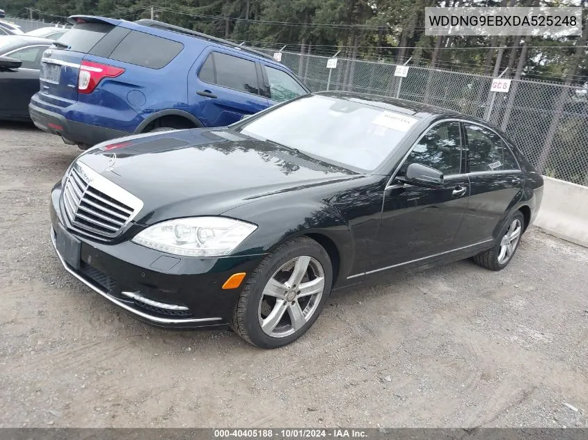 2013 Mercedes-Benz S 550 4Matic VIN: WDDNG9EBXDA525248 Lot: 40405188