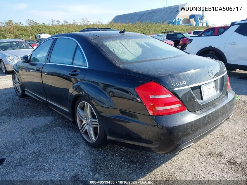 2013 Mercedes-Benz S 550 4Matic VIN: WDDNG9EB1DA506717 Lot: 40519455