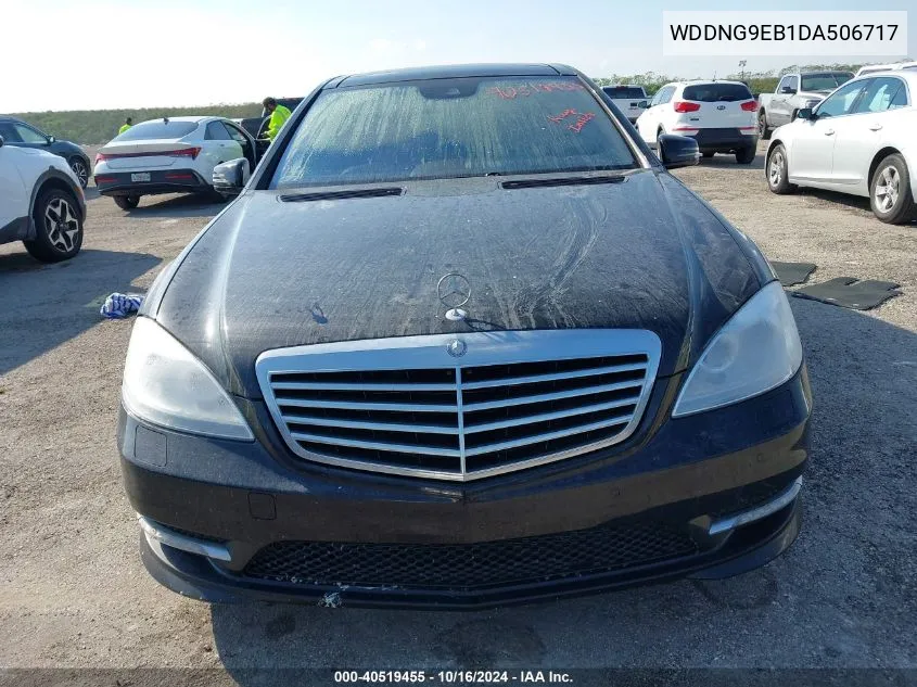 2013 Mercedes-Benz S 550 4Matic VIN: WDDNG9EB1DA506717 Lot: 40519455