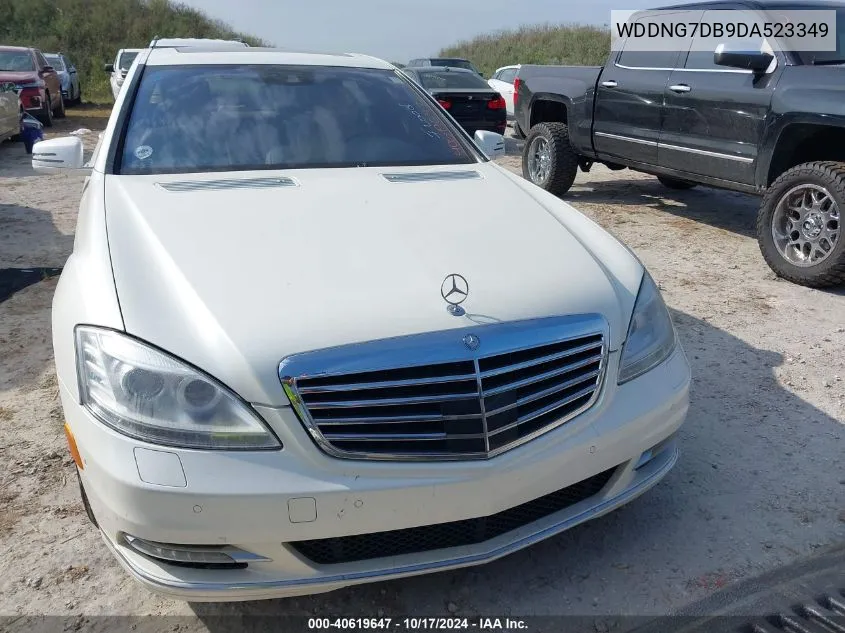 2013 Mercedes-Benz S 550 VIN: WDDNG7DB9DA523349 Lot: 40619647