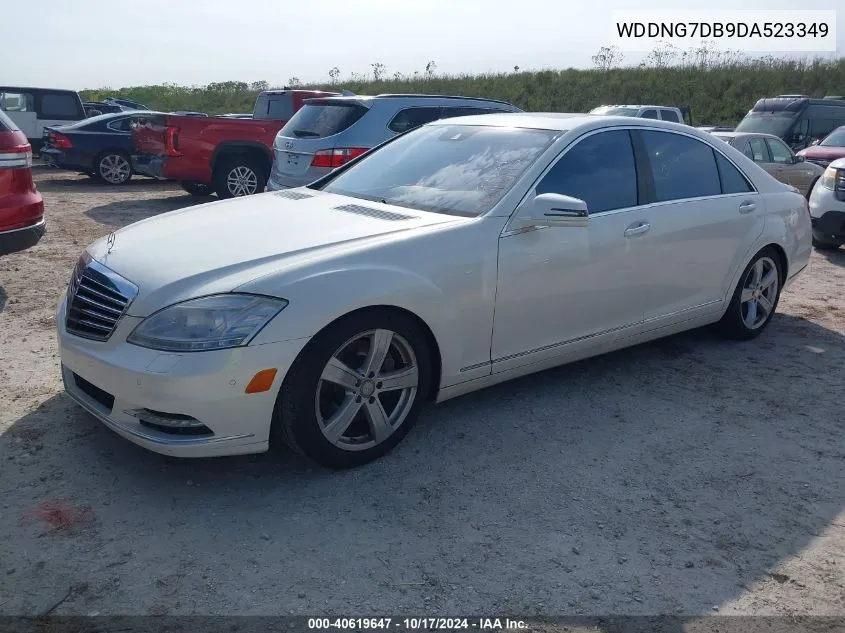 2013 Mercedes-Benz S 550 VIN: WDDNG7DB9DA523349 Lot: 40619647