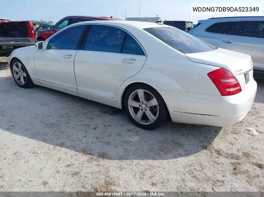 2013 Mercedes-Benz S 550 VIN: WDDNG7DB9DA523349 Lot: 40619647