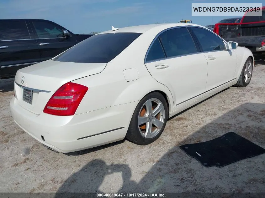 2013 Mercedes-Benz S 550 VIN: WDDNG7DB9DA523349 Lot: 40619647