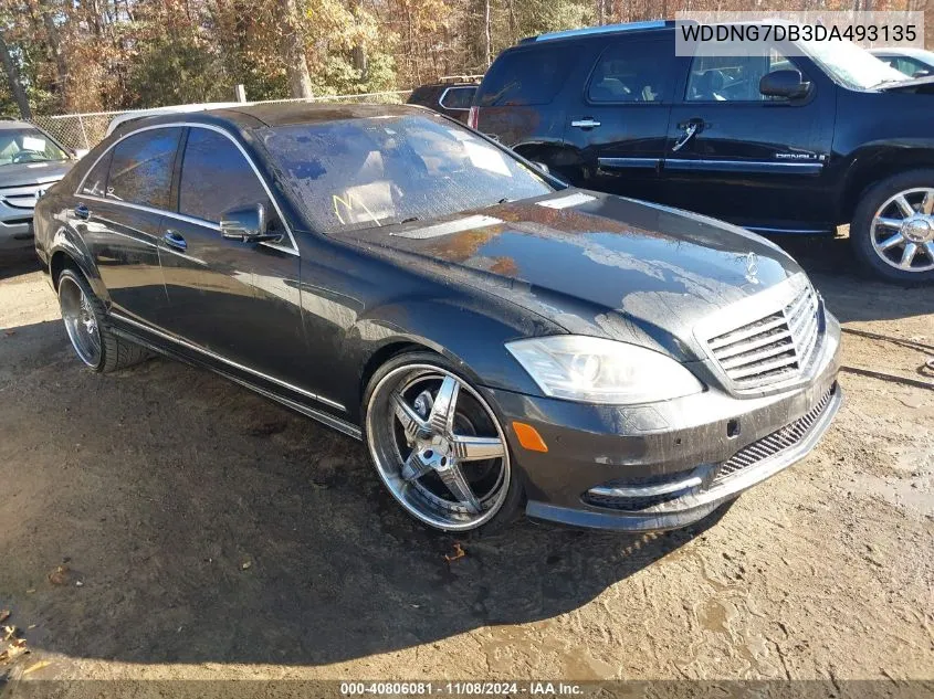 2013 Mercedes-Benz S 550 VIN: WDDNG7DB3DA493135 Lot: 40806081