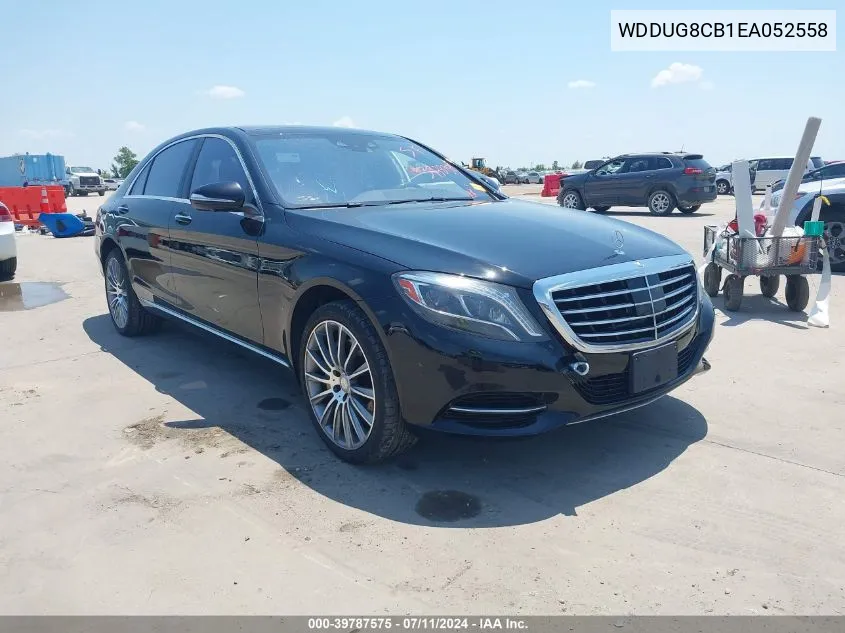 2014 Mercedes-Benz S 550 VIN: WDDUG8CB1EA052558 Lot: 39787575