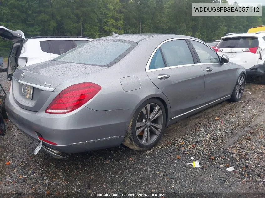 WDDUG8FB3EA057112 2014 Mercedes-Benz S 550 4Matic