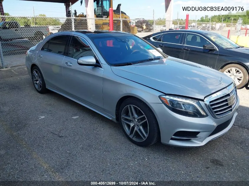 2014 Mercedes-Benz S 550 VIN: WDDUG8CB3EA009176 Lot: 40512699