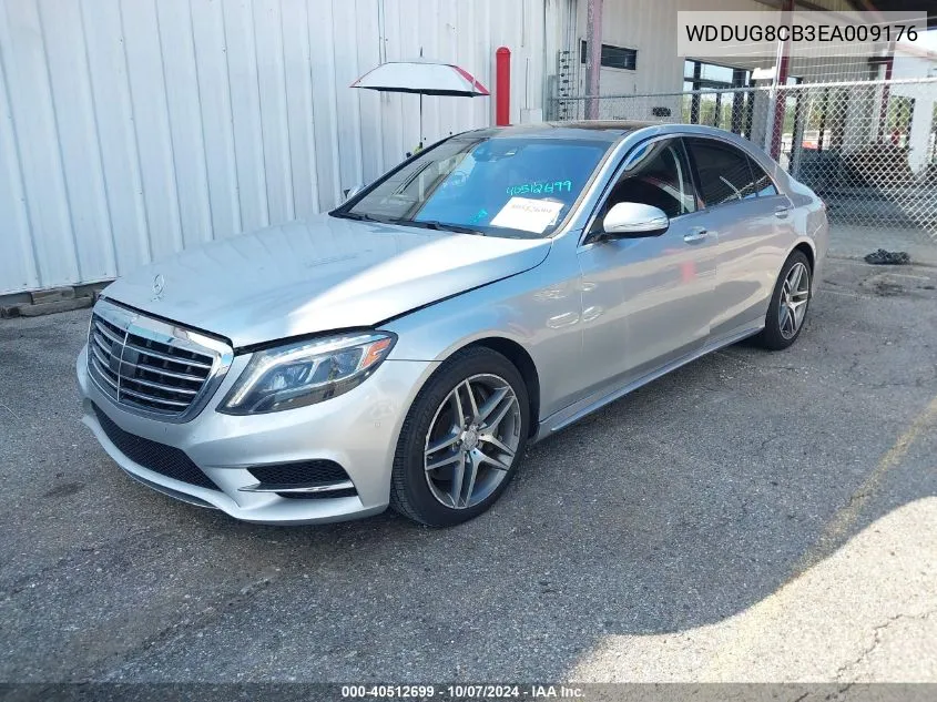 2014 Mercedes-Benz S 550 VIN: WDDUG8CB3EA009176 Lot: 40512699