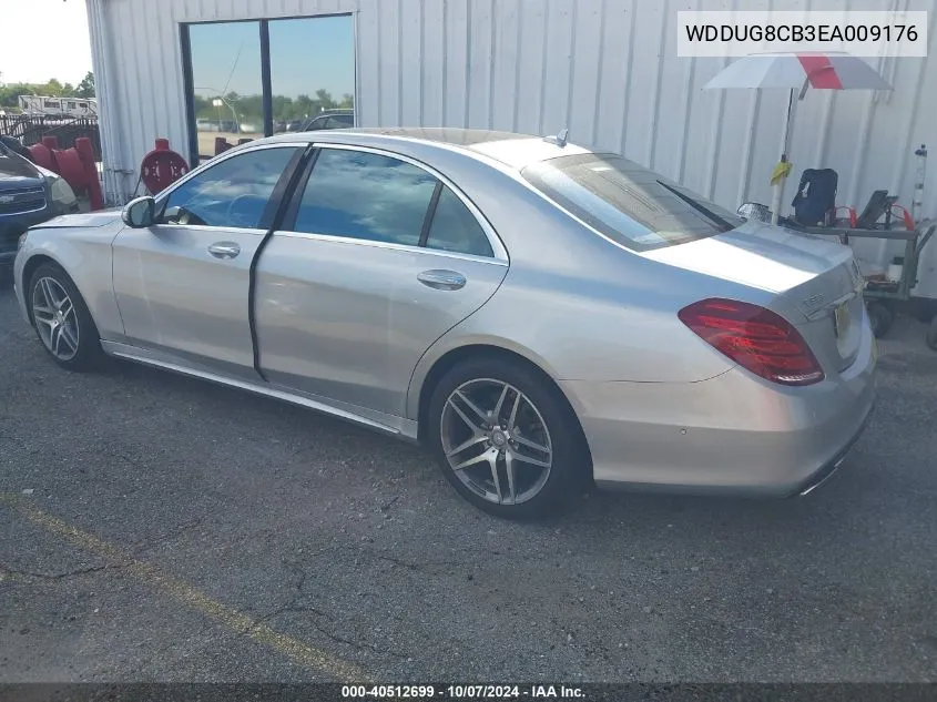 2014 Mercedes-Benz S 550 VIN: WDDUG8CB3EA009176 Lot: 40512699