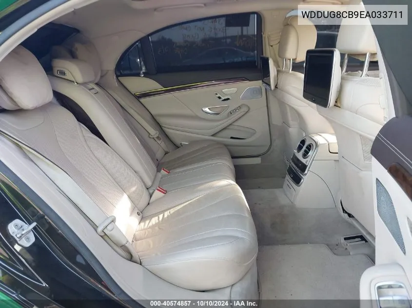 2014 Mercedes-Benz S 550 VIN: WDDUG8CB9EA033711 Lot: 40574857