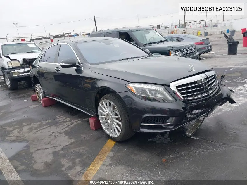 2014 Mercedes-Benz S 550 VIN: WDDUG8CB1EA023125 Lot: 40612735