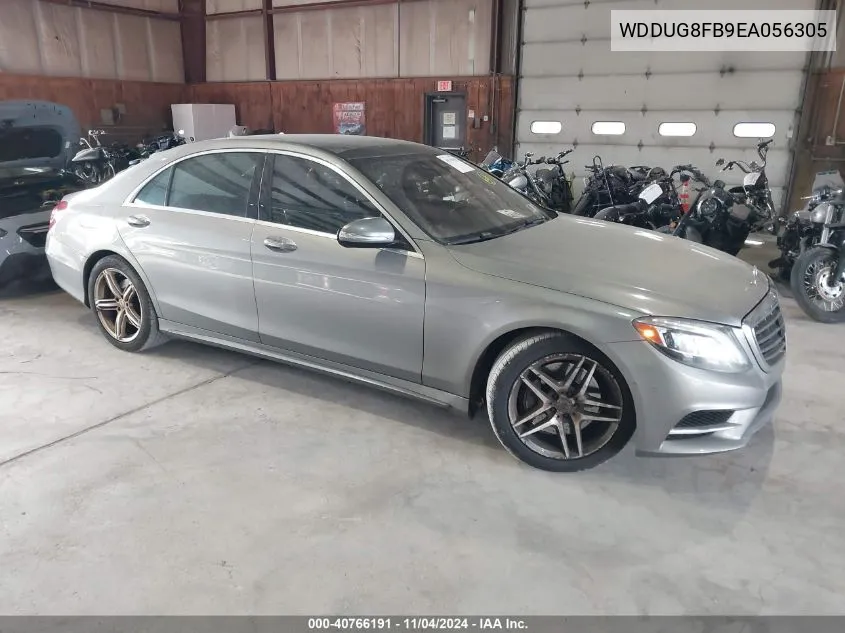 2014 Mercedes-Benz S 550 4Matic VIN: WDDUG8FB9EA056305 Lot: 40766191