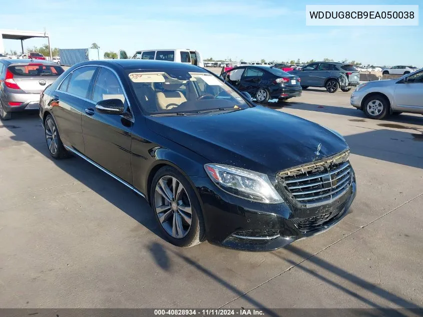 2014 Mercedes-Benz S 550 VIN: WDDUG8CB9EA050038 Lot: 40828934