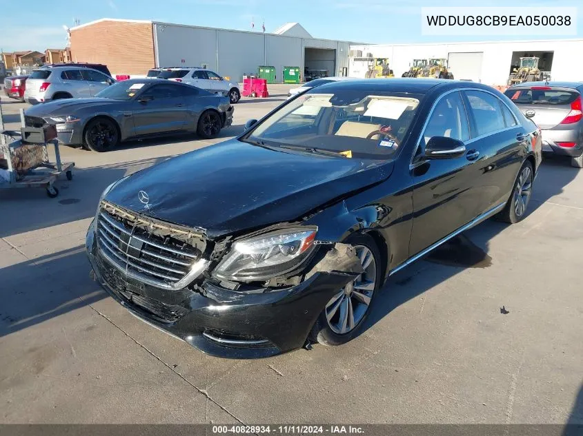 2014 Mercedes-Benz S 550 VIN: WDDUG8CB9EA050038 Lot: 40828934