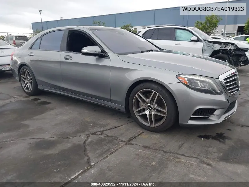 2014 Mercedes-Benz S 550 VIN: WDDUG8CB7EA019323 Lot: 40829592