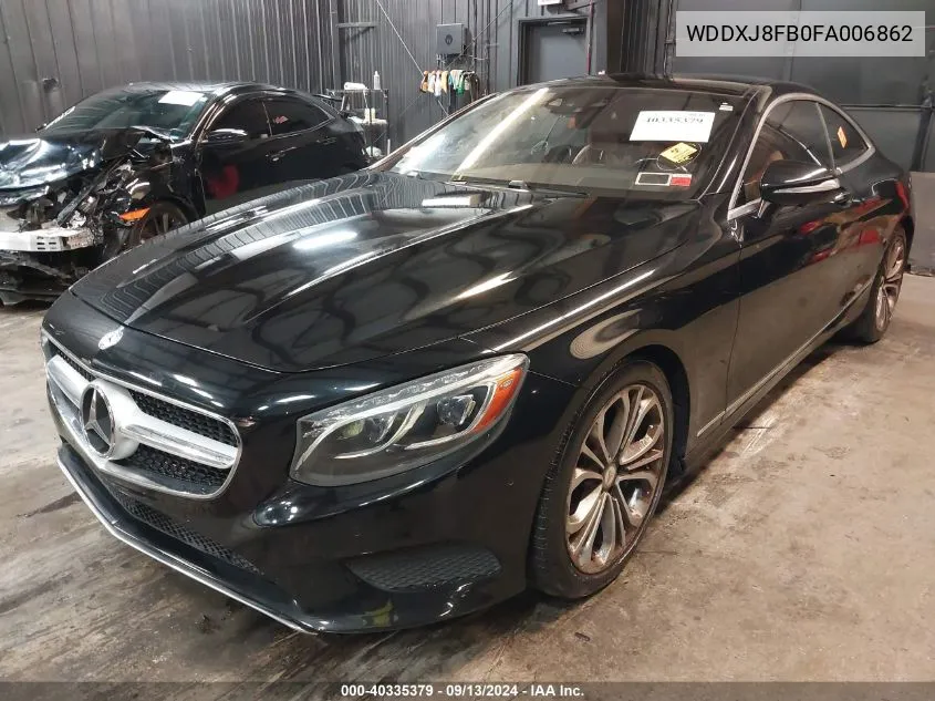 WDDXJ8FB0FA006862 2015 Mercedes-Benz S 550 4Matic