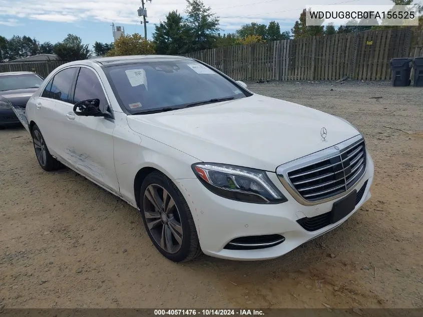 2015 Mercedes-Benz S 550 VIN: WDDUG8CB0FA156525 Lot: 40571476